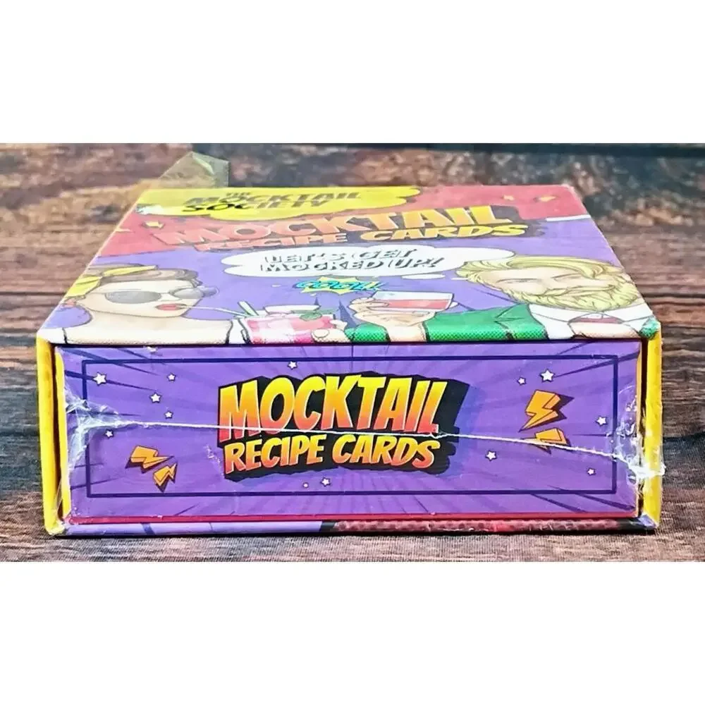 The Mocktail Society Mocktail Recipe‎ Cards